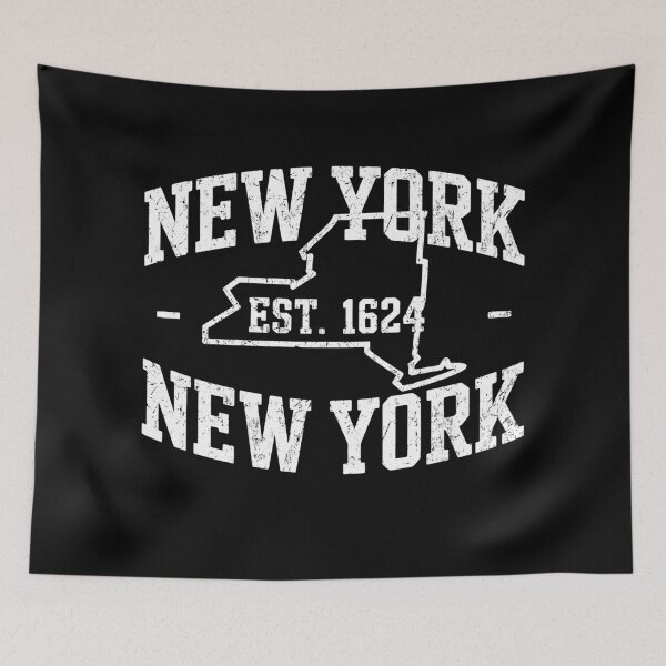 Item preview, New York New York Vintage Retro Typography Sports Travel Aesthetic Vibes designed and sold by OliviaHayesArt.