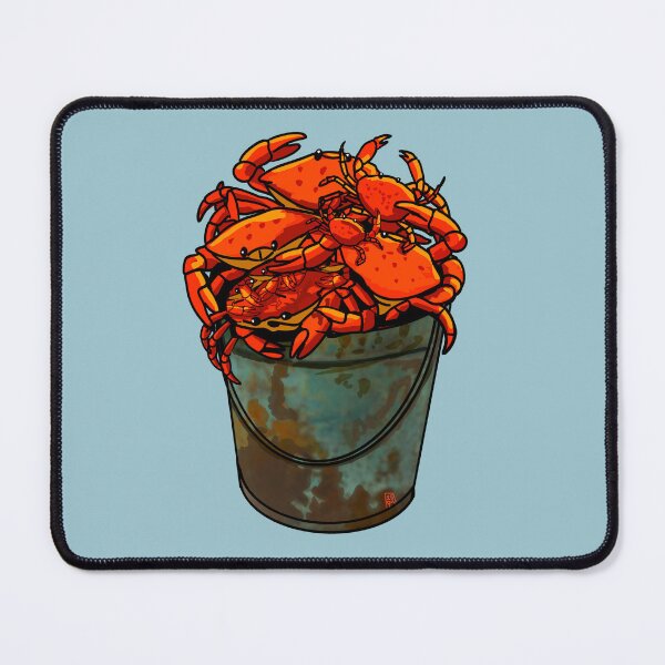 Item preview, Crabs in a Bucket designed and sold by HappyRandomArt.