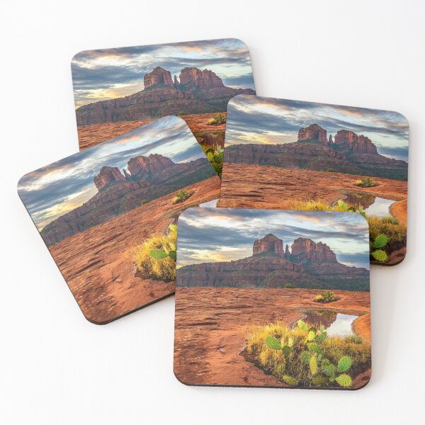 Item preview, Desert Reflections - Sunrise at Cathedral Rock designed and sold by Brian Kerls Photography.