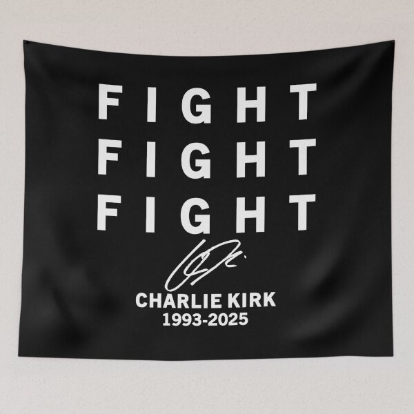 Item preview, Fight Fight Fight Charlie Kirk Signature 1993-2025 designed and sold by JeyVel.