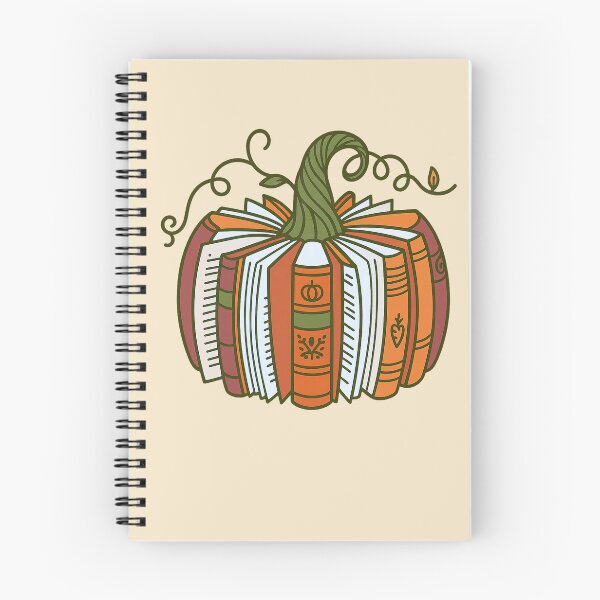 Item preview, Fall Book Pumpkin Halloween Librarian Teacher Spooky Bookish designed and sold by FreshVibe Prints.