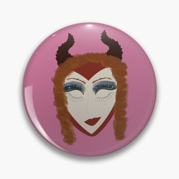 Item preview, Fan art Chappell Roan My Kink Is Karma Make up look designed and sold by squidskank.