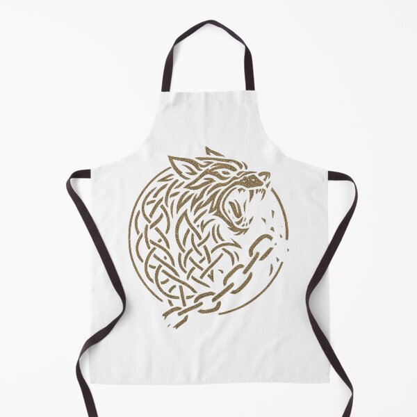 Item preview, Fenrir Breaking Free – Norse Wolf of Destiny designed and sold by DreamMachine69.