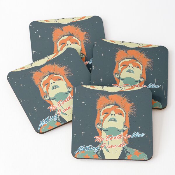 Artikelvorschau, David Bowie Ziggy Stardust Musik Galaxy Vintage ikonische 70er Jahre Kunst Starman Leben auf dem Mars Space Oddity entworfen und verkauft von Perfect Alchemy.