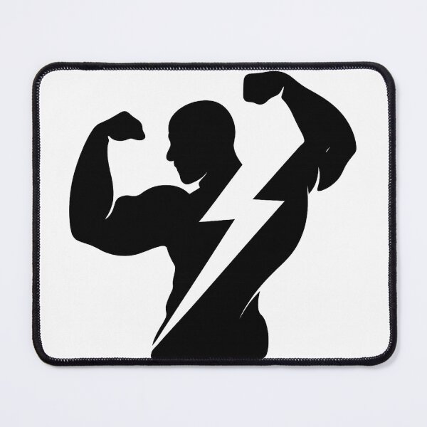 Item preview, Thunderbolt Muscle T-Shirt designed and sold by StaintClair.