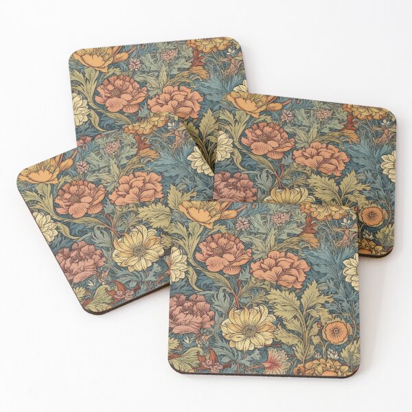 Item preview, Vintage Flowers Chrysanthemums  designed and sold by CraftedHome.