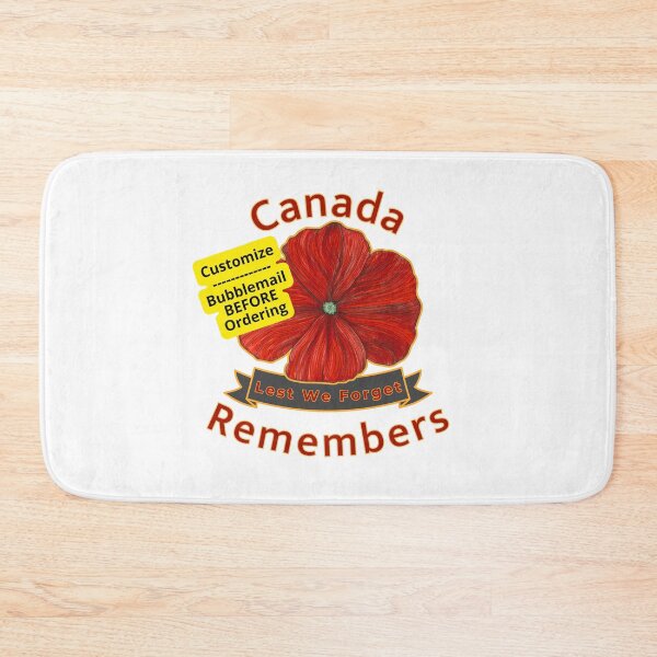 Item preview, Your Image or Canada Remembers Poppy | Customize designed and sold by H3designs.