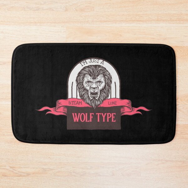 Item preview, &Team I'm Just a Wolf Type - &Team Lune Design designed and sold by quichespieces.
