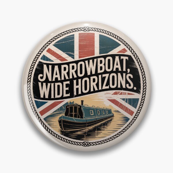 Item preview, Narrowboat, Wide Horizons designed and sold by Royal Wall Whispers.