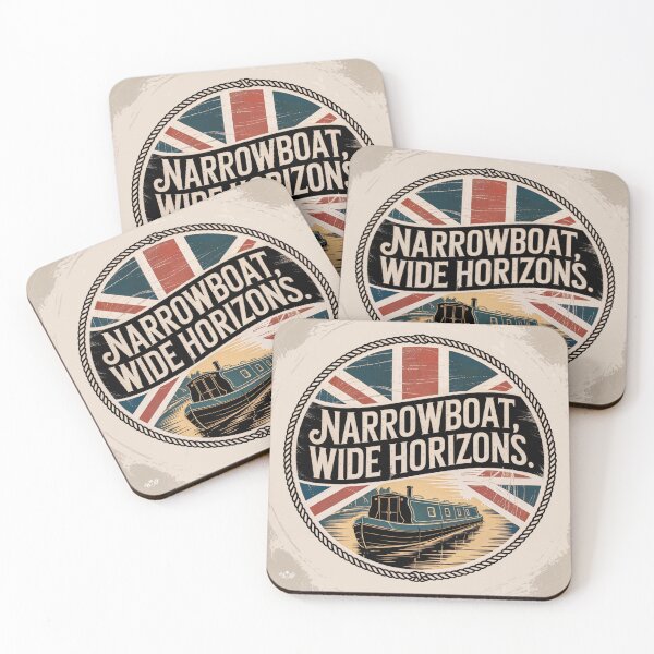 Item preview, Narrowboat, Wide Horizons designed and sold by Royal Wall Whispers.