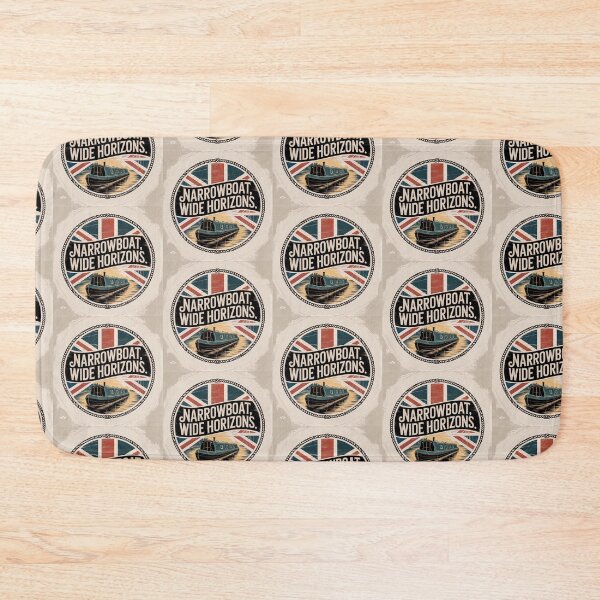 Item preview, Narrowboat, Wide Horizons designed and sold by Royal Wall Whispers.