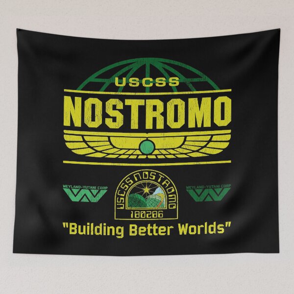 Item preview, USCSS Nostromo Patch Dks Worn designed and sold by Alema Art.