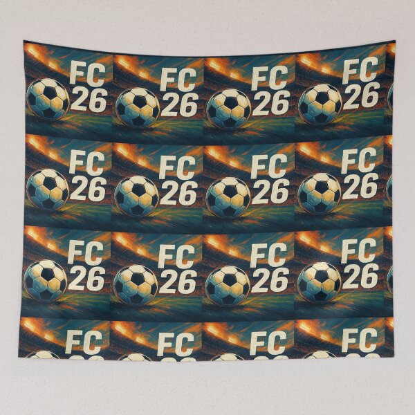 Item preview, FC 26 Inspired Dynamic Soccer Artwork designed and sold by Pigmentra.