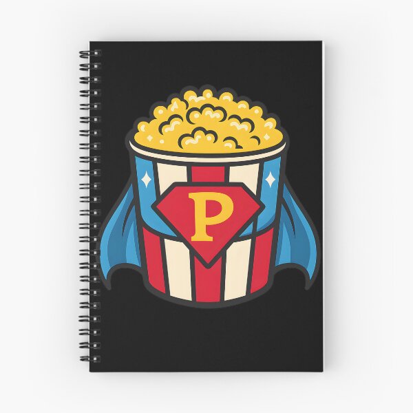 Item preview, Superhero Popcorn Bucket Shirt - Funny Cartoon Popcorn Design for Movie Lovers, Cinema Nights, and Snack Fans designed and sold by DrawHandArt.