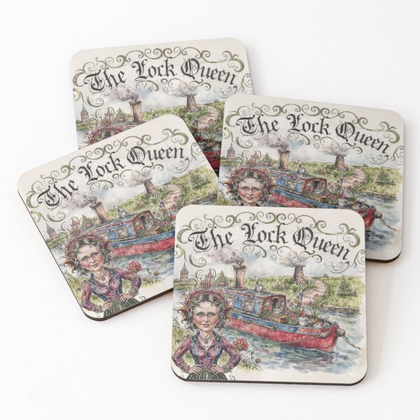 Item preview, The Lock Queen Folk designed and sold by Royal Wall Whispers.