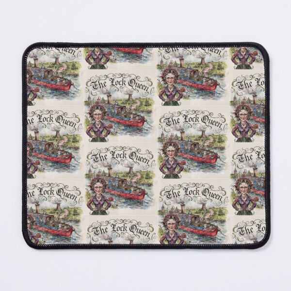 Item preview, The Lock Queen Folk designed and sold by Royal Wall Whispers.
