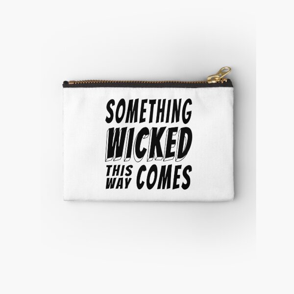 Item preview, Something Wicked This Way Comes Typography designed and sold by LitnLore.
