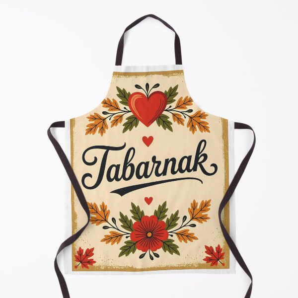 Item preview, Tabarnak – Vintage Paper with Red Heart Flower and Fall Leaves designed and sold by EmeraldeaArt.