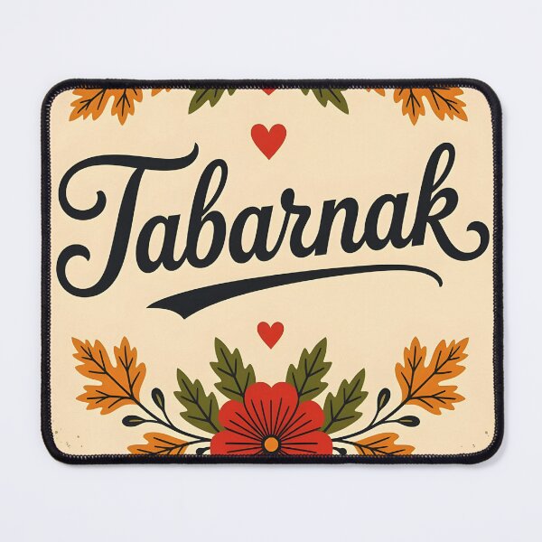Item preview, Tabarnak – Vintage Paper with Red Heart Flower and Fall Leaves designed and sold by EmeraldeaArt.