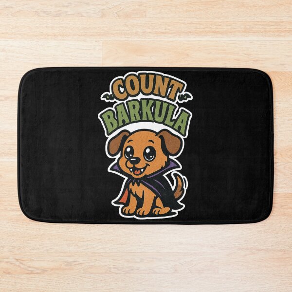 Item preview, Retro Halloween Pets – Cute Halloween Dog Vampire Count Barkula Comic Art designed and sold by JacobKAurumhead.