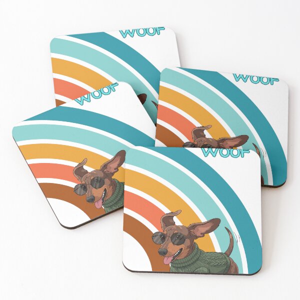 Item preview, Rainbow Weiner Dog designed and sold by No Palm.