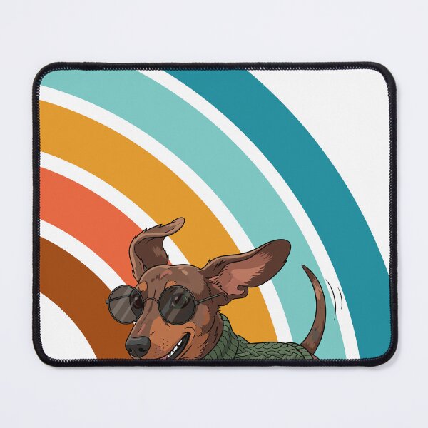 Item preview, Rainbow Weiner Dog designed and sold by No Palm.