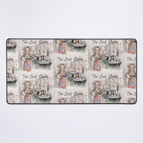 Item preview, The Lock Queen Whimsical designed and sold by Royal Wall Whispers.