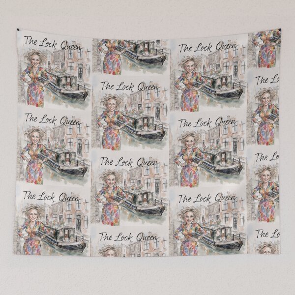 Item preview, The Lock Queen Whimsical  designed and sold by Royal Wall Whispers.