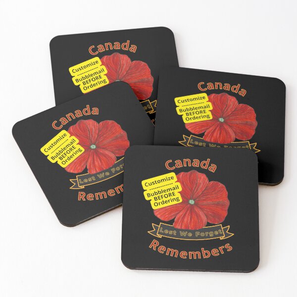 Item preview, Your Image or Poppy Canada Remembers | Customize designed and sold by H3designs.
