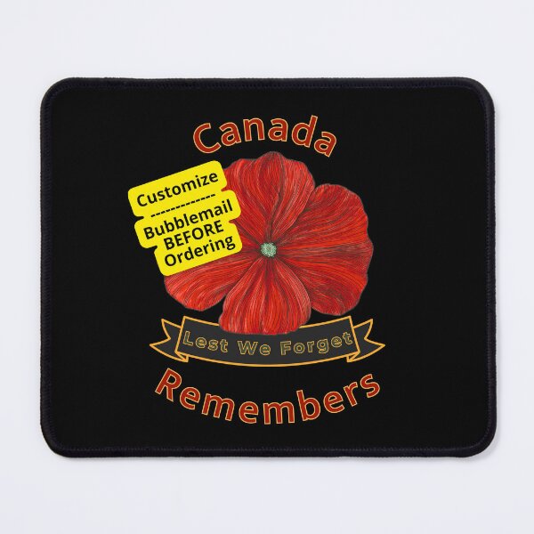 Item preview, Your Image or Poppy Canada Remembers | Customize designed and sold by H3designs.