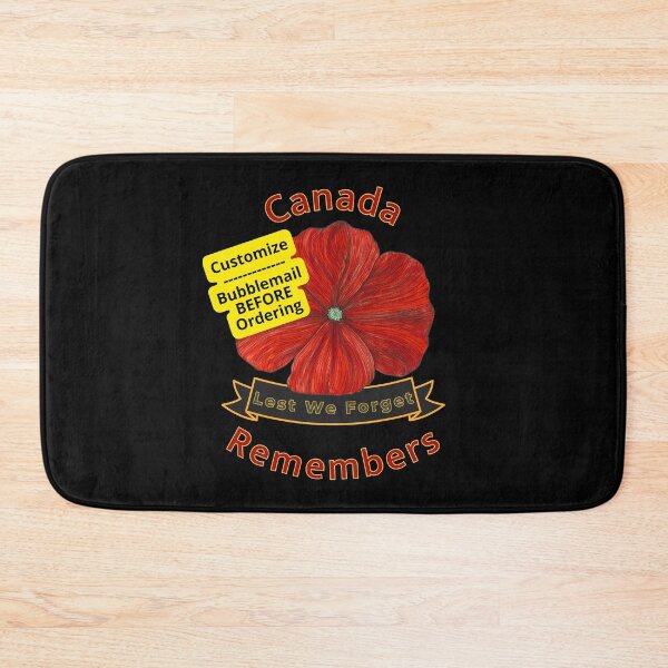 Item preview, Your Image or Poppy Canada Remembers | Customize designed and sold by H3designs.
