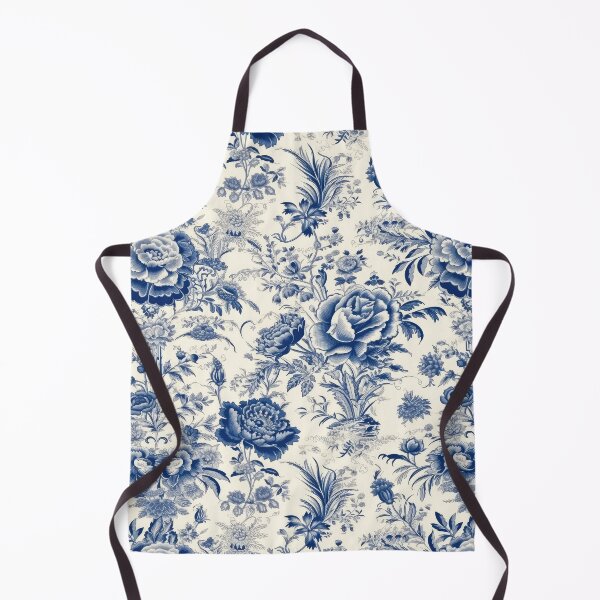 Item preview, Chinoiserie Blue & White Floral designed and sold by CraftedHome.