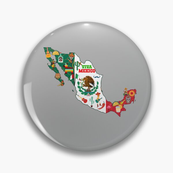 Item preview, Mexico map - illustrated map showing Mexican culture, food, music and tradition. designed and sold by Youngkev-arts.