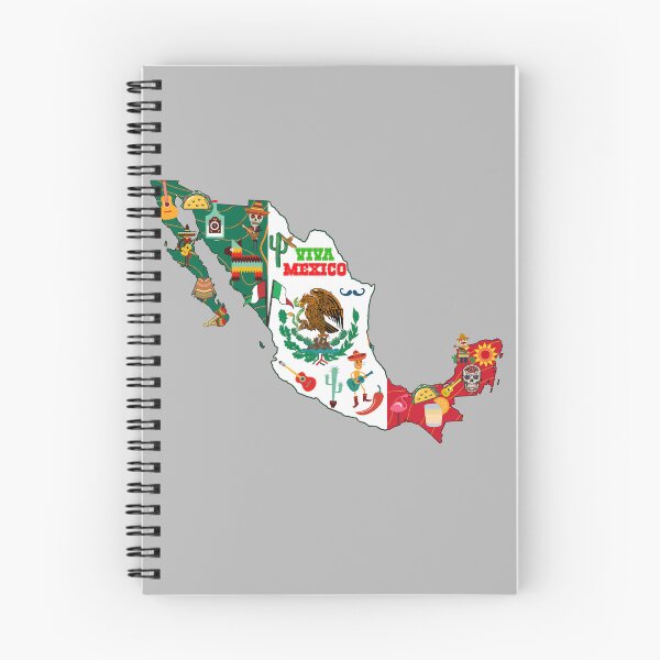 Item preview, Mexico map - illustrated map showing Mexican culture, food, music and tradition. designed and sold by Youngkev-arts.