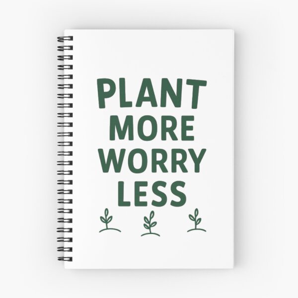 Item preview, Plant More Worry Less designed and sold by PapaAli.