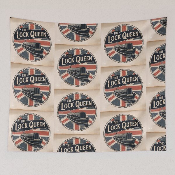 Item preview, The Lock Queen Vintage designed and sold by Royal Wall Whispers.
