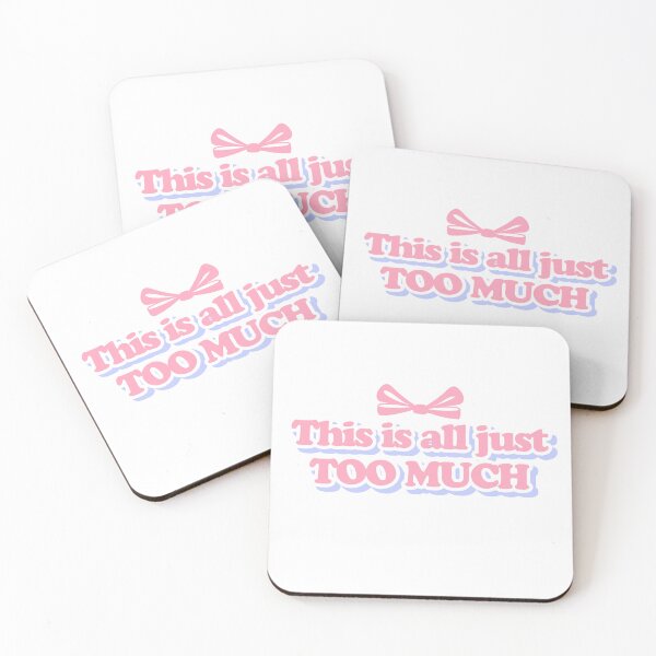 Item preview, This is all just TOO MUCH  designed and sold by ScribbL-ScrabbL.
