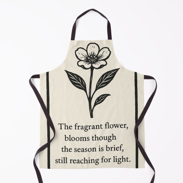 Item preview, Flower Haiku illustration designed and sold by Oqueartecura.