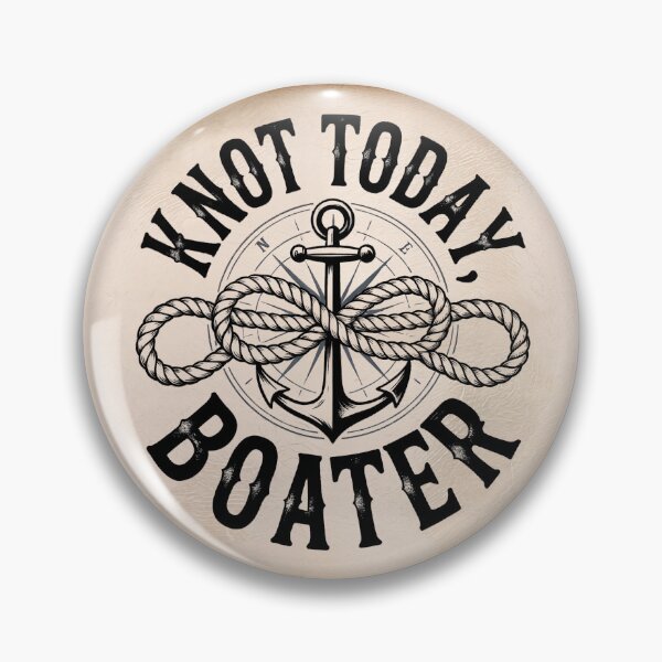Item preview, Knot Today, Boater designed and sold by Royal Wall Whispers.