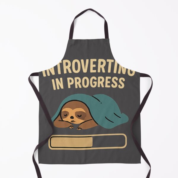 Item preview, Introverting in Progress | Funny Introvert Humor Tee designed and sold by Long Family Gifts.
