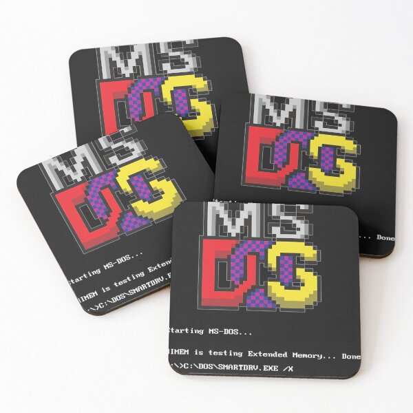 Item preview, Ms-Dos Logo Pixelated Retro Os designed and sold by MarkMcgill88.