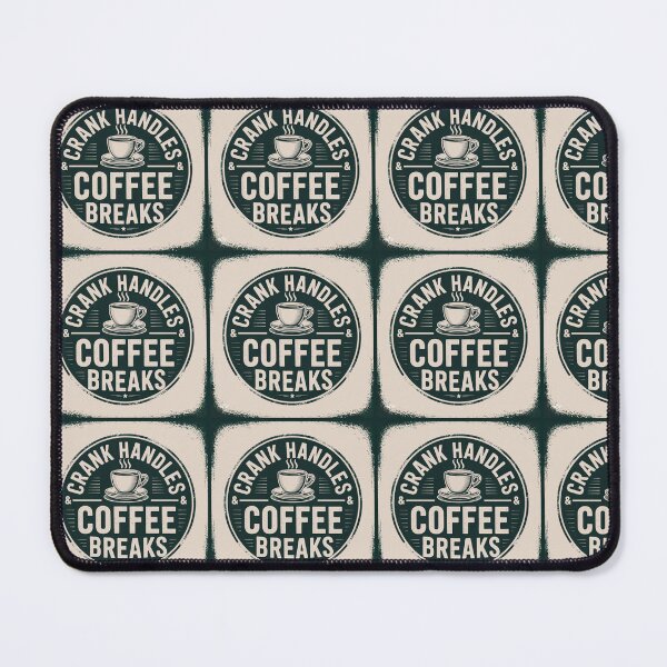 Item preview, Crank Handles Coffee Breaks designed and sold by Royal Wall Whispers.