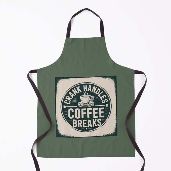 Item preview, Crank Handles Coffee Breaks designed and sold by Royal Wall Whispers.