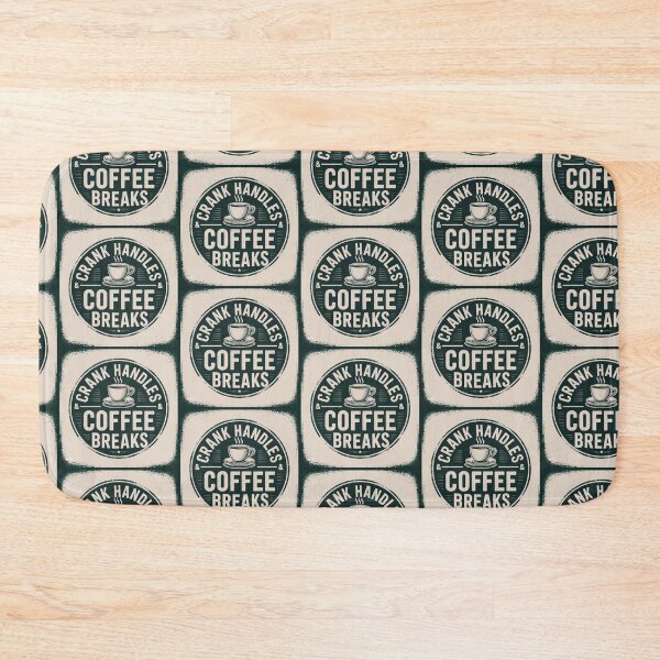 Item preview, Crank Handles Coffee Breaks designed and sold by Royal Wall Whispers.