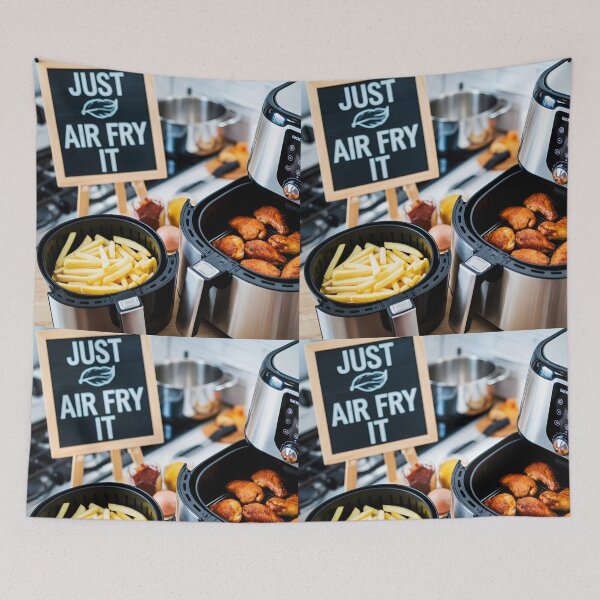 Item preview, Just Air Fry It – Funny Air Fryer Kitchen Chalkboard  designed and sold by EmeraldeaArt.