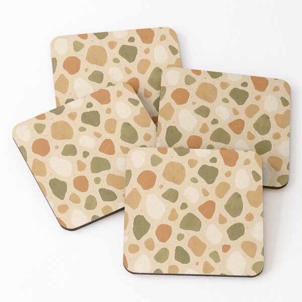 Item preview, Earthy Terrazzo Stone Pattern designed and sold by DailyDrivesct.