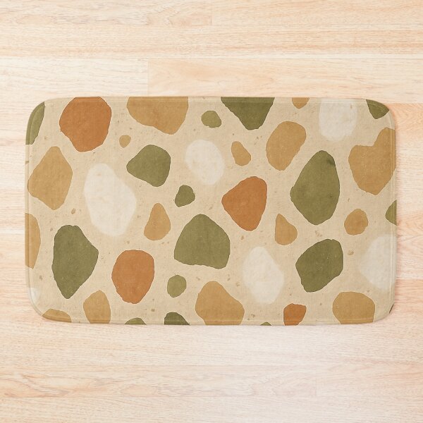 Item preview, Earthy Terrazzo Stone Pattern designed and sold by DailyDrivesct.