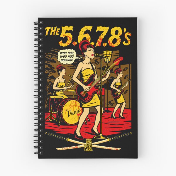Item preview, The 5.6.7.8’s – Kill Bill Inspired Retro Rock Art designed and sold by Vudu! ⚡ Studio.