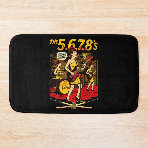 Item preview, The 5.6.7.8’s – Kill Bill Inspired Retro Rock Art designed and sold by Vudu! ⚡ Studio.