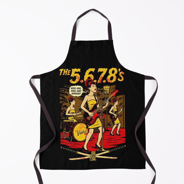 Item preview, The 5.6.7.8’s – Kill Bill Inspired Retro Rock Art designed and sold by Vudu! ⚡ Studio.